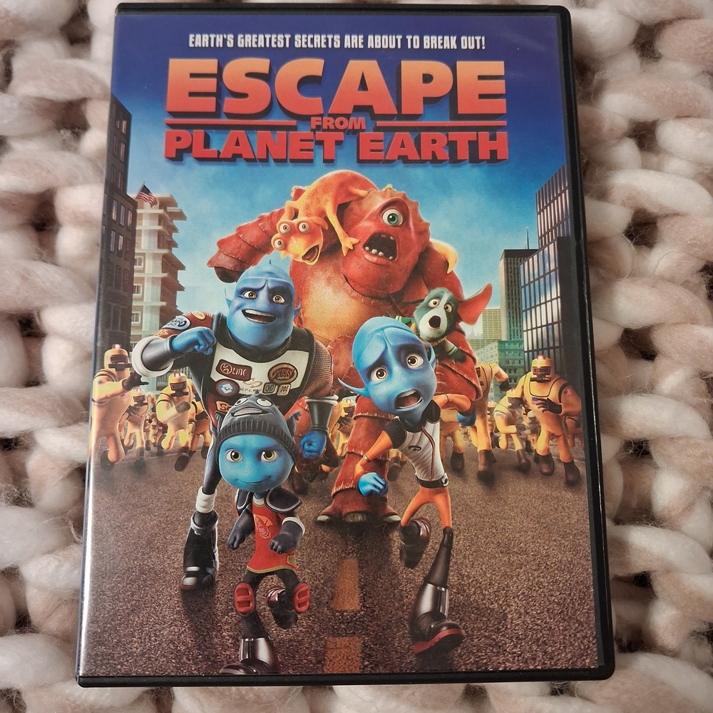 Escape from Planet Earth DVD